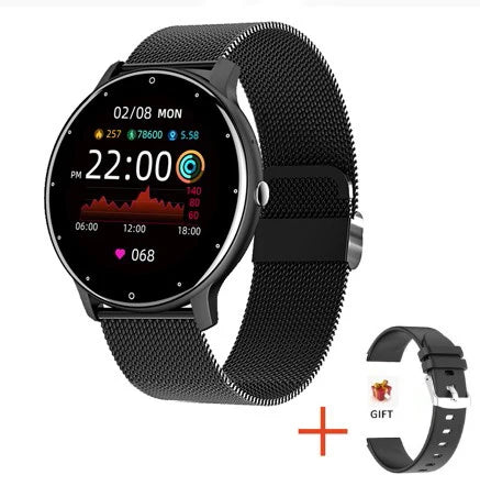 LIGE 2025 New IP68 Waterproof Sport Fitness Tracker Smart Watch Full Touch Screen Bluetooth Call Smartwatch for Men Women