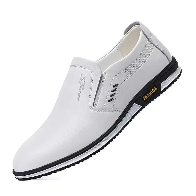 Luxury Men's Leather Shoes Comfortable Loafers Slip on Male Moccasins Non Slip Driving Shoes High Quality Men Shoes Plus Size