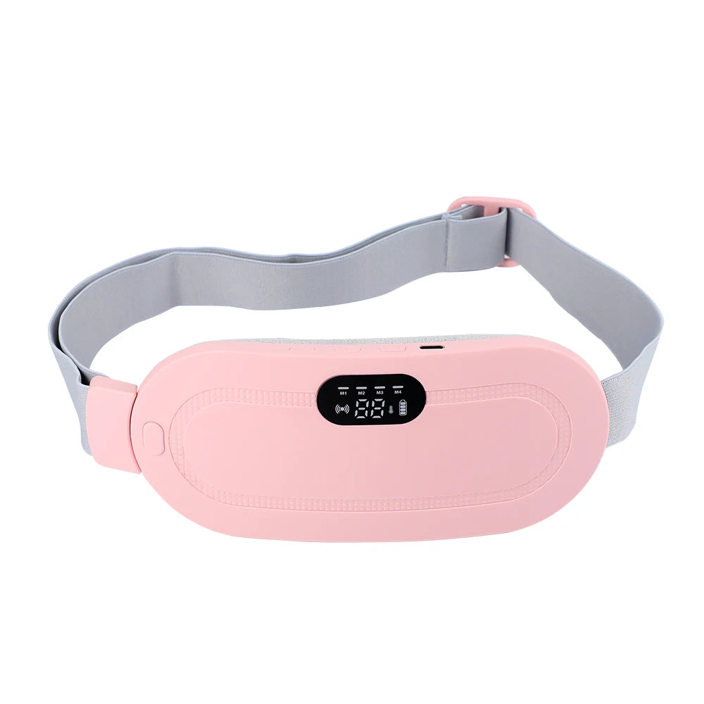 Cordless Electric Heating Pad Belt Adjustable Levels for Women Best Abdominal Heating Massager Hot Compress for Menstrual Period
