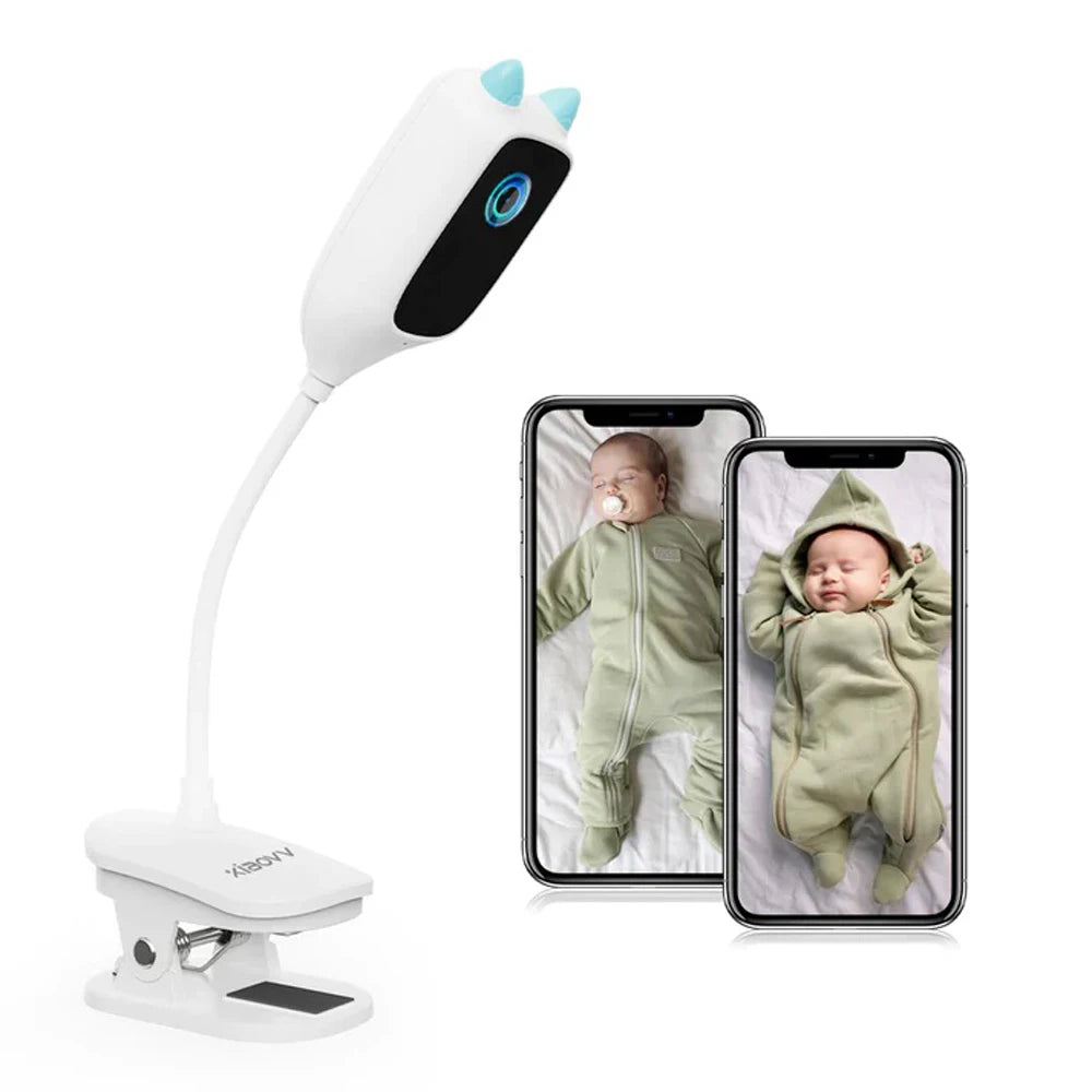 4MP 2K WiFi indoor high-definition crying detection baby monitor full-color night vision 360 degree rotating network camera