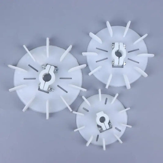 Plastic Motor Fan Blade Adjustable Motor Cooling Fan Impeller Motor Fan Vane High Temperature For Hydraulic Motor Accessories