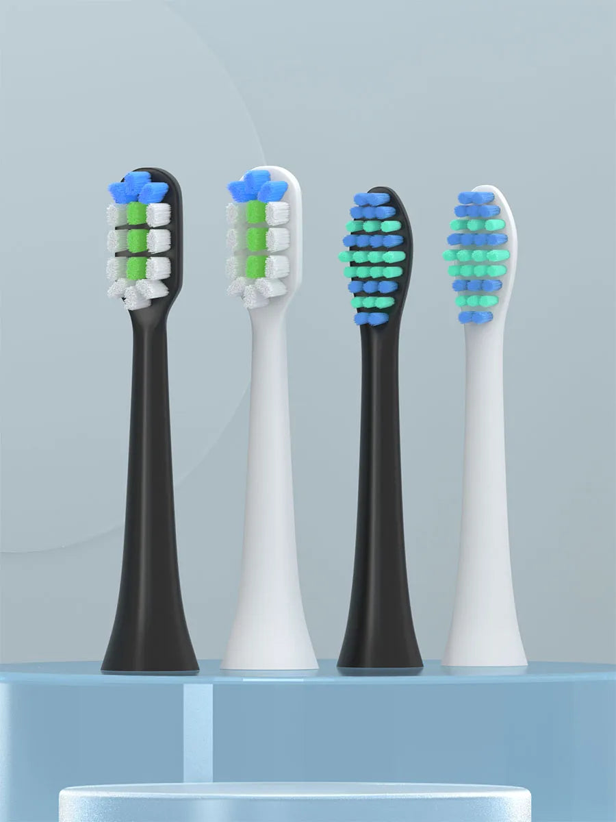 SNP1 electric toothbrush replacement brush head, SN-P1 bright white brush head