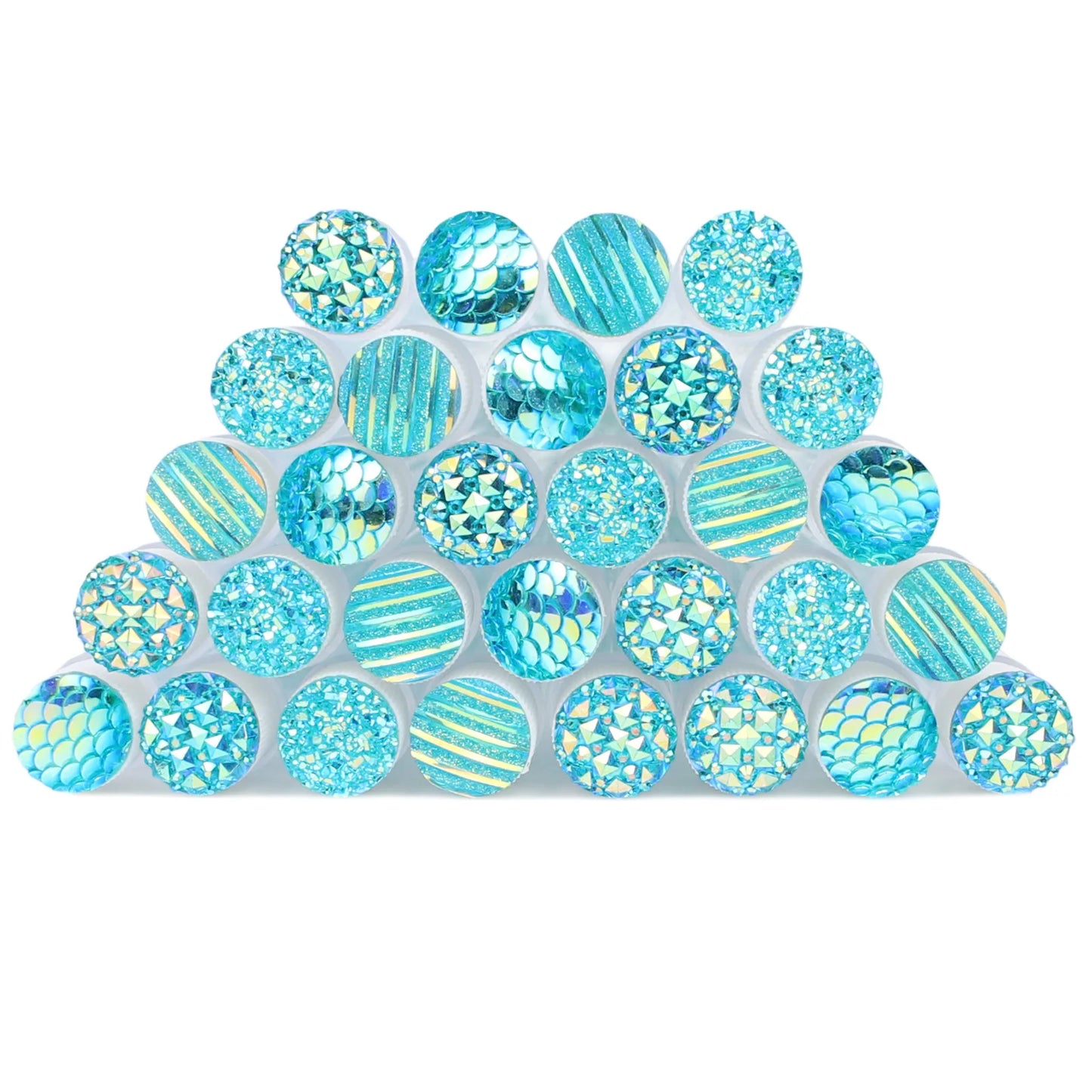 Mascara Wands Tube 30pcs Reusable Lash Spoolies Tube Eyelash Brush Tubes Makeup Brush Spoolies Lash Extension Brushes Applicator