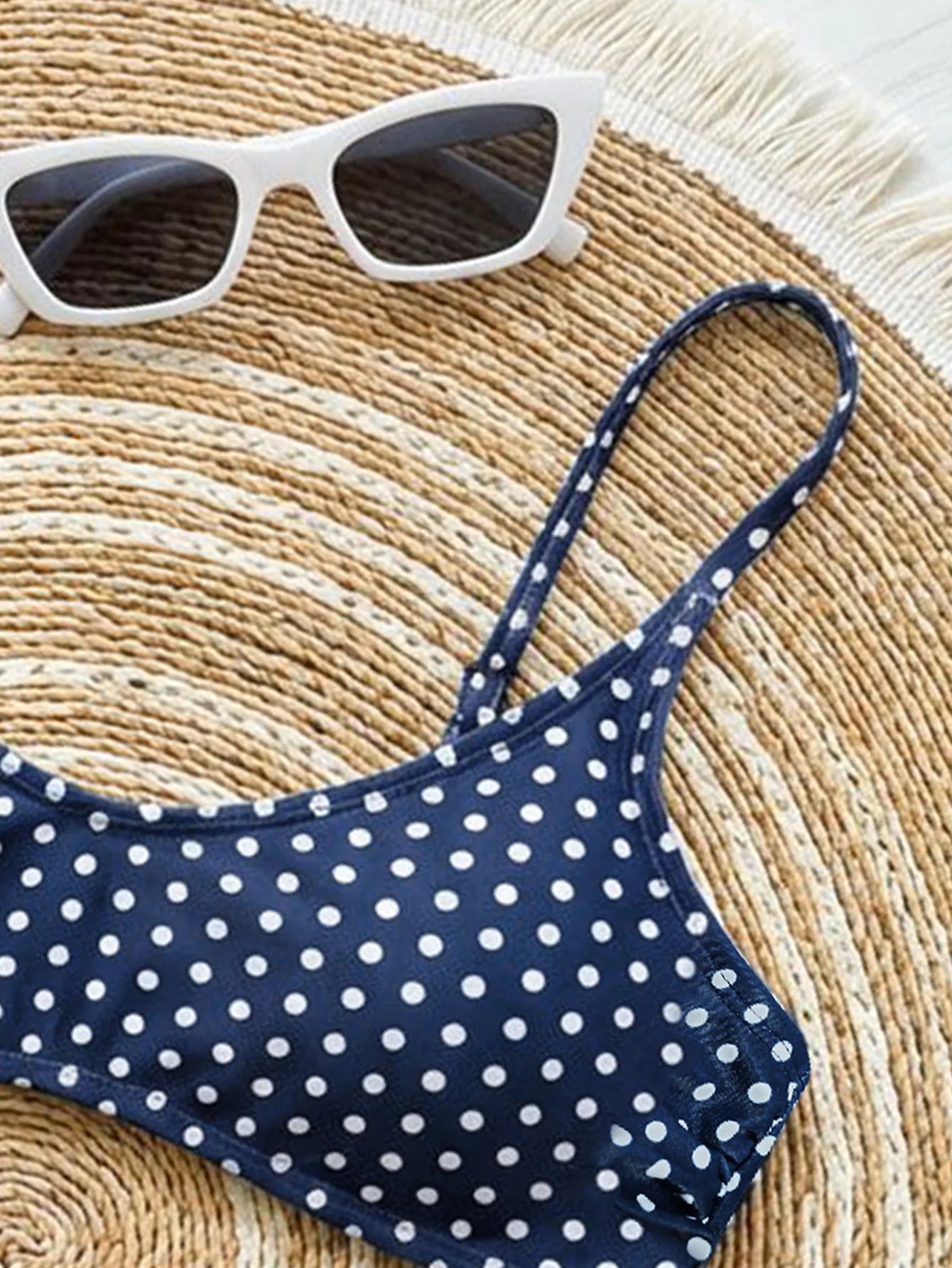 2026 Sexy Polka Dot Print Bikini Set for Women Quick Dry Low Waist Push Up Swimwear Beach Vacation Bathing Suits for Females