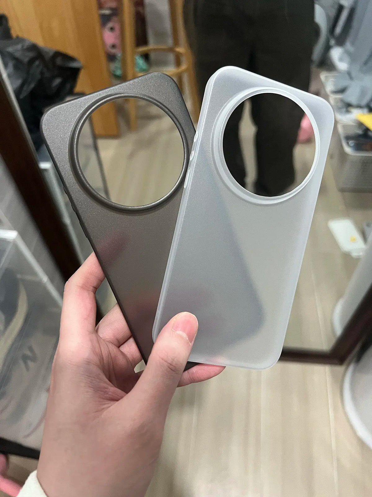 For Xiaomi 17 Ultra Case Deluxe Matte Raster PC Back Cover For Xiaomi MI 17 Ultra Transparent Shockproof Bumper MI17Ultra Funda