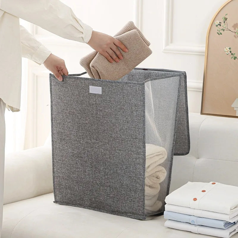 in stock Laundry Basket  Large Capacity Yoga Mat Storage Basket Multifunctional Foldable Waterproof Dirty Clothes Storage Bag