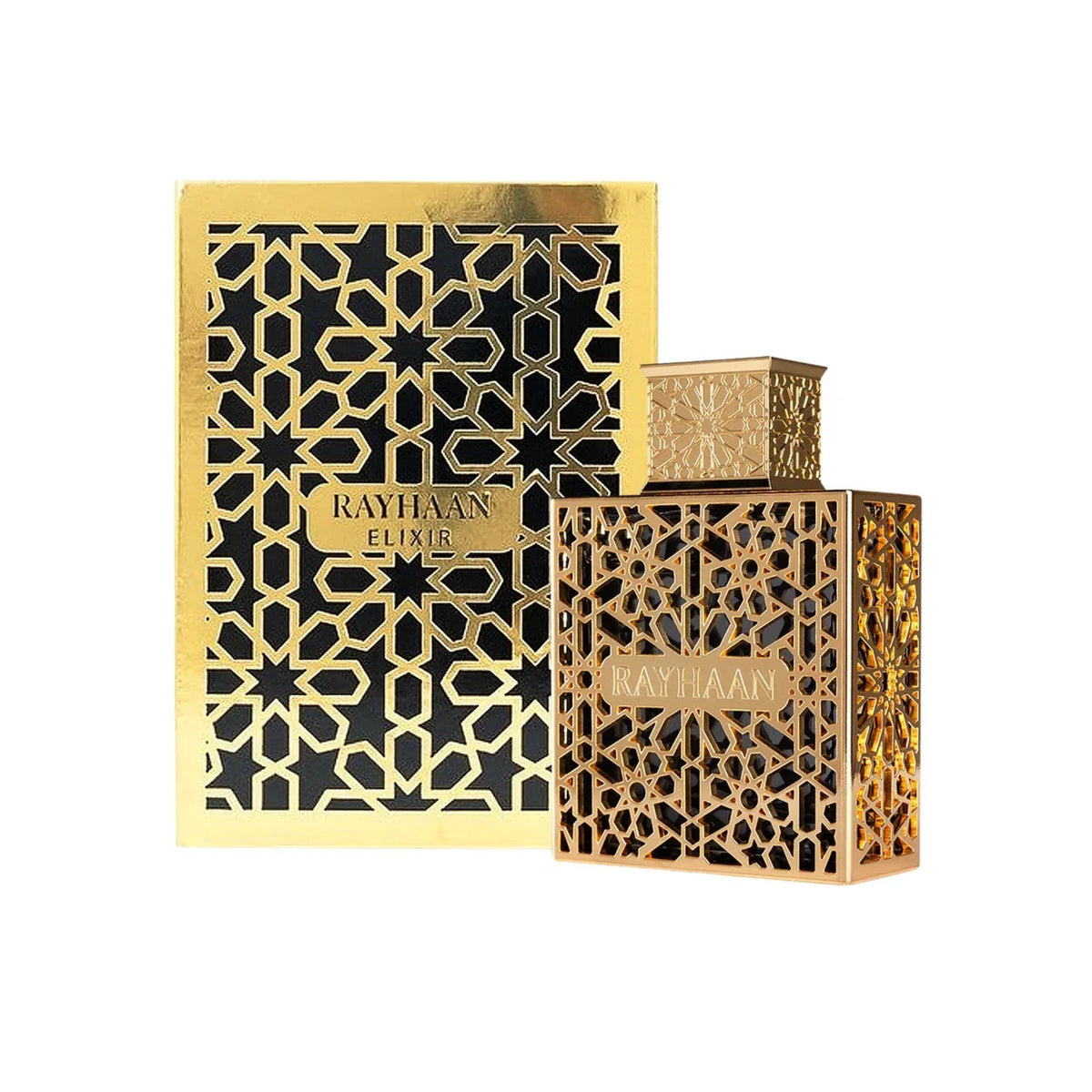 RAYHAAN 100ML Unisex Arabic Perfume Spray Long Lasting Warm Oriental Woody Vanilla Musk Rich Luxury Elegant Smooth Fragrance