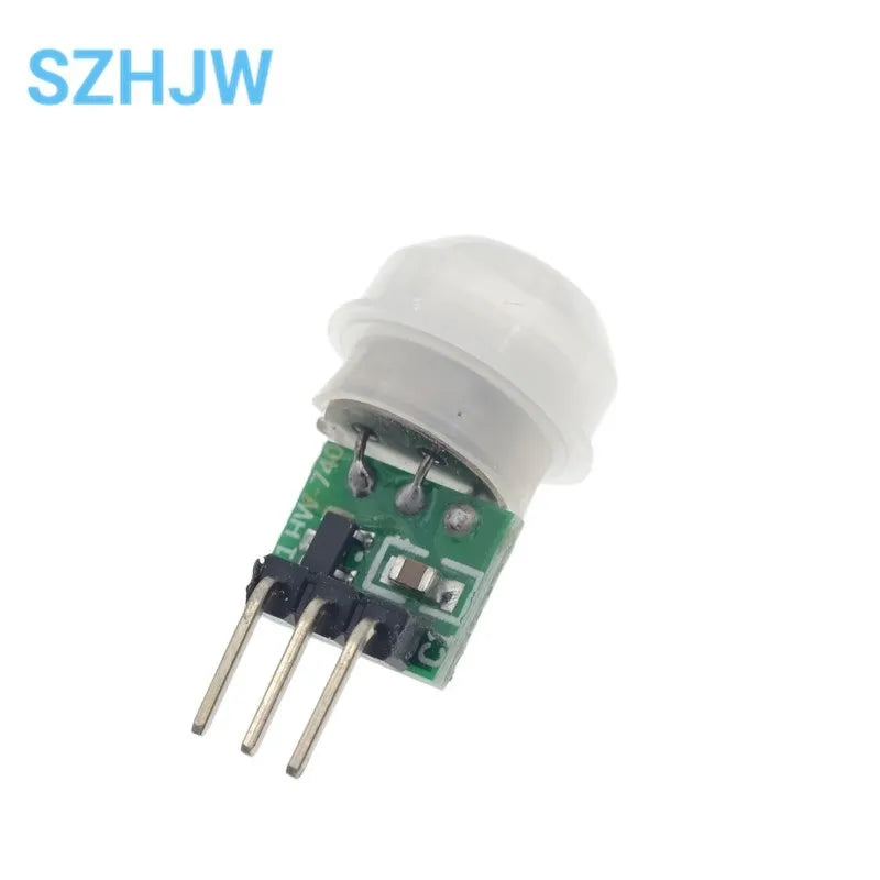 1-10pcs Mini IR Infrared Pyroelectric PIR Body Motion Human Sensor Detector Module