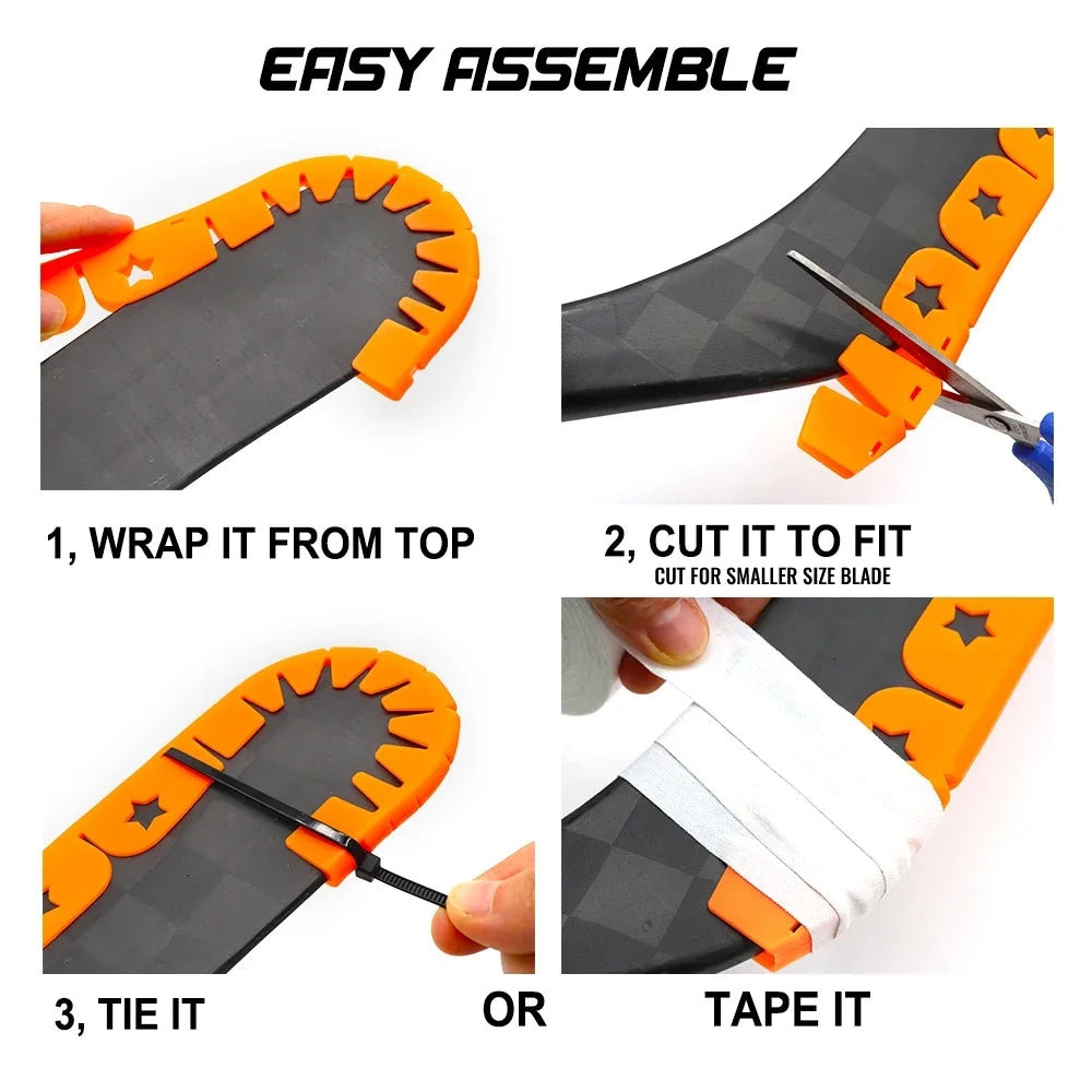 5pcs Hockey Sticks Blade Protector Ice Hockey Stick Tape For Training Tool PP Material Hockey Stick Accessories