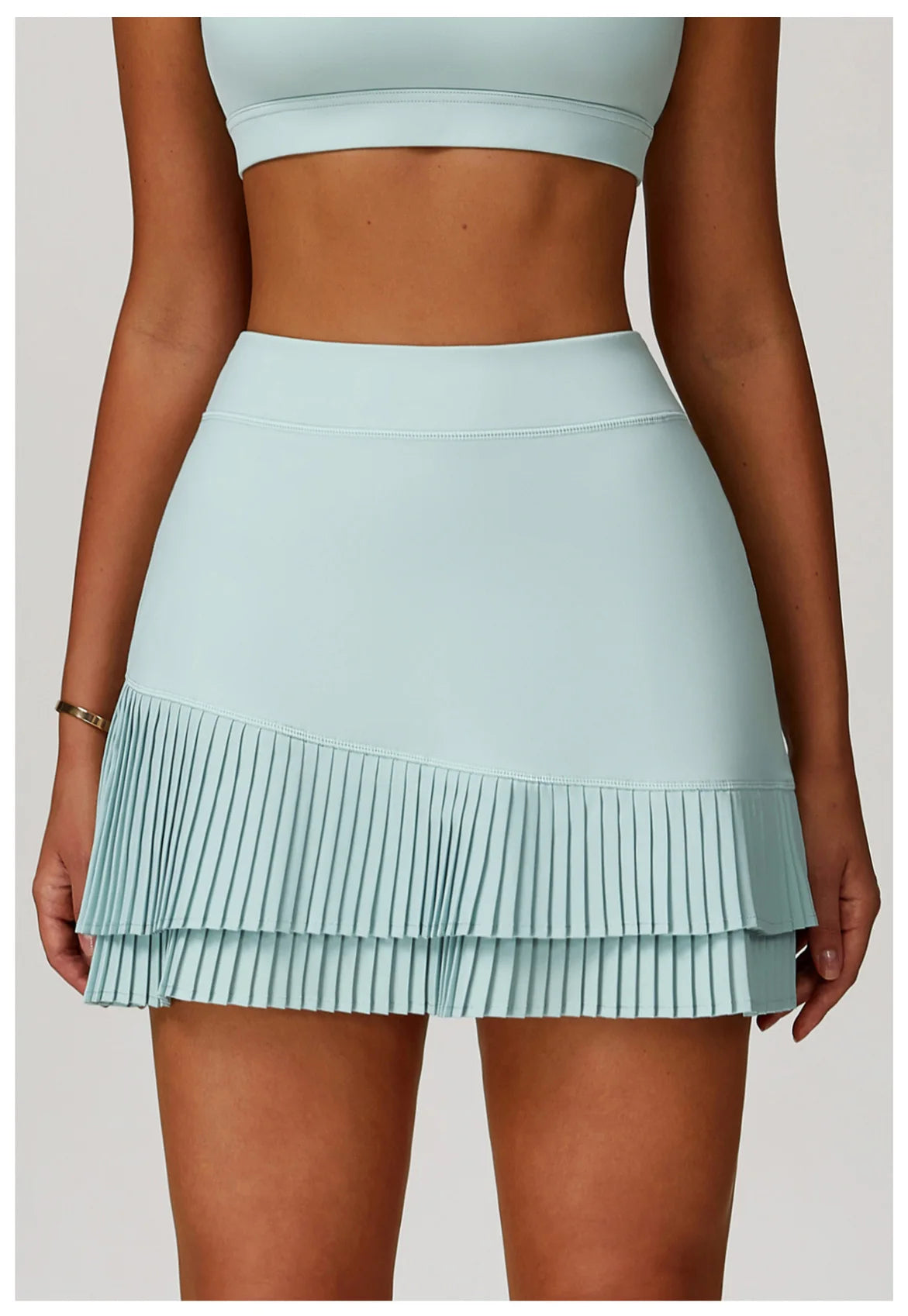 High Waist Sports Short Skirt Lined Shorts Women Fitness Yoga Quick Dry Running Sport Skirts Tennis Skirt Golf Wear for Women