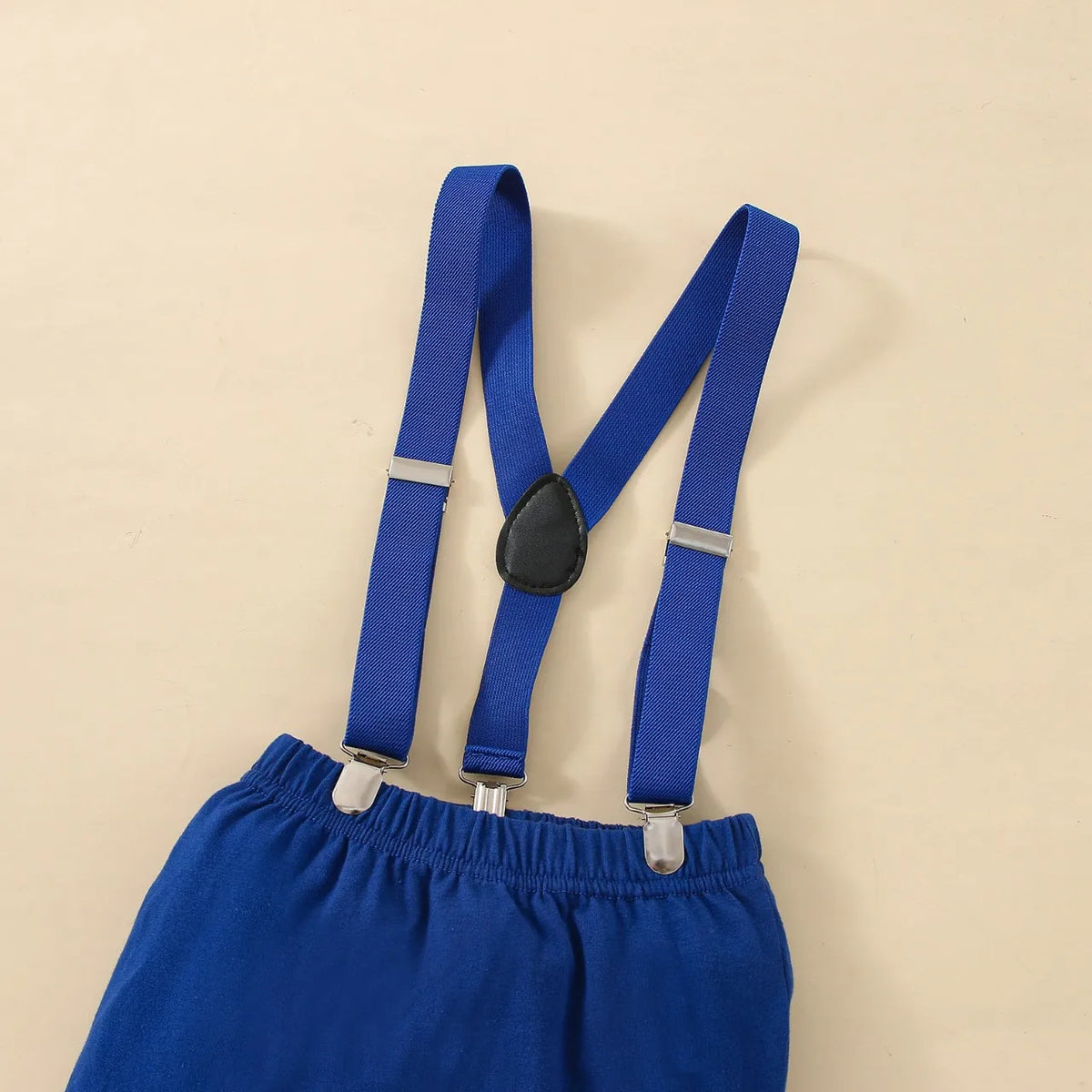 Prowow Baby Boy Cake Smash Outfits Balloon Letter"1" Romper and Y-back Strap Pants 3pcs Sets Baby Boy One Year Birthday Clothes