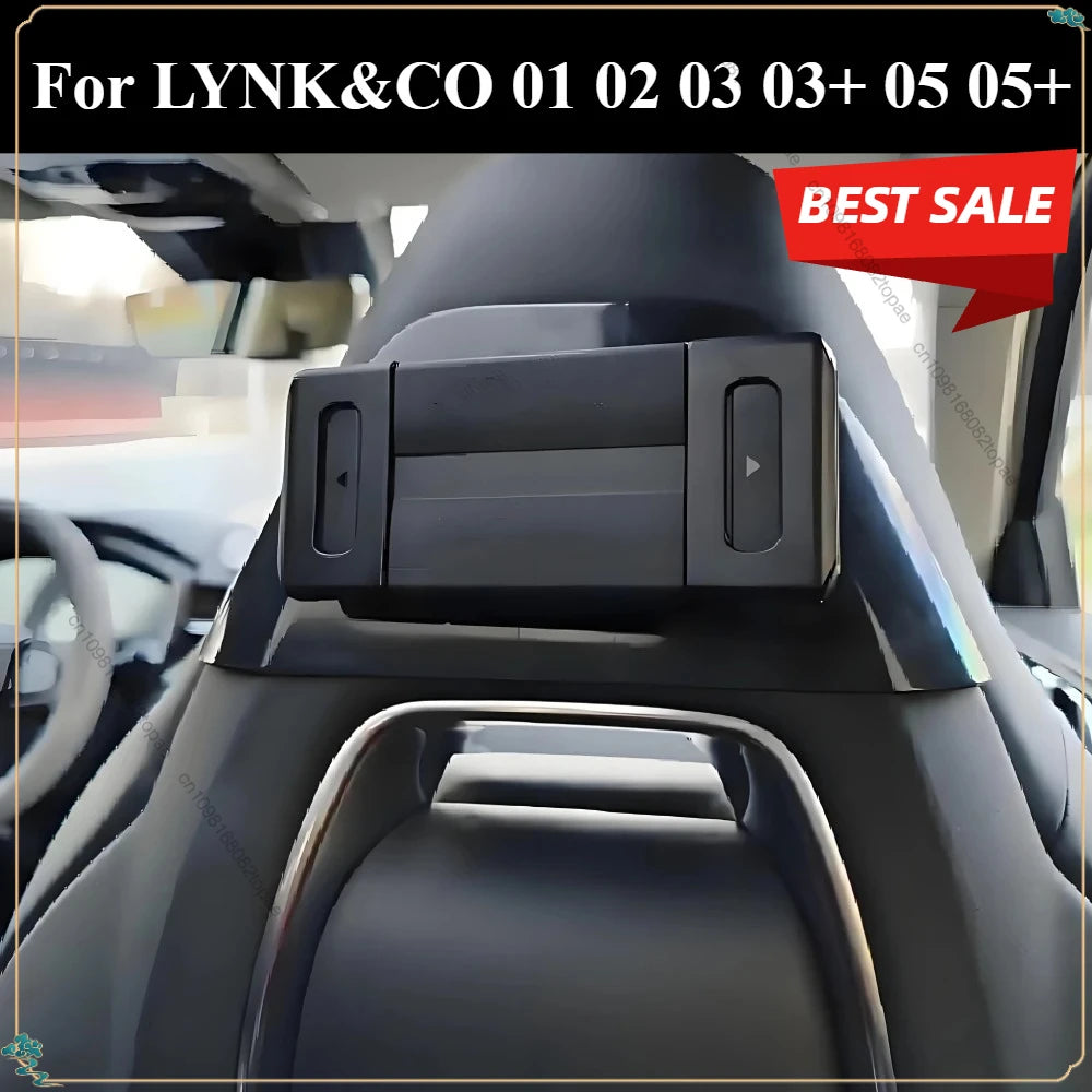 Car Phone Holder For LYNK&CO 01 02 03 03+ 05 05+ Car Back Seat Bracket For IPAD Support Accessories Parts
