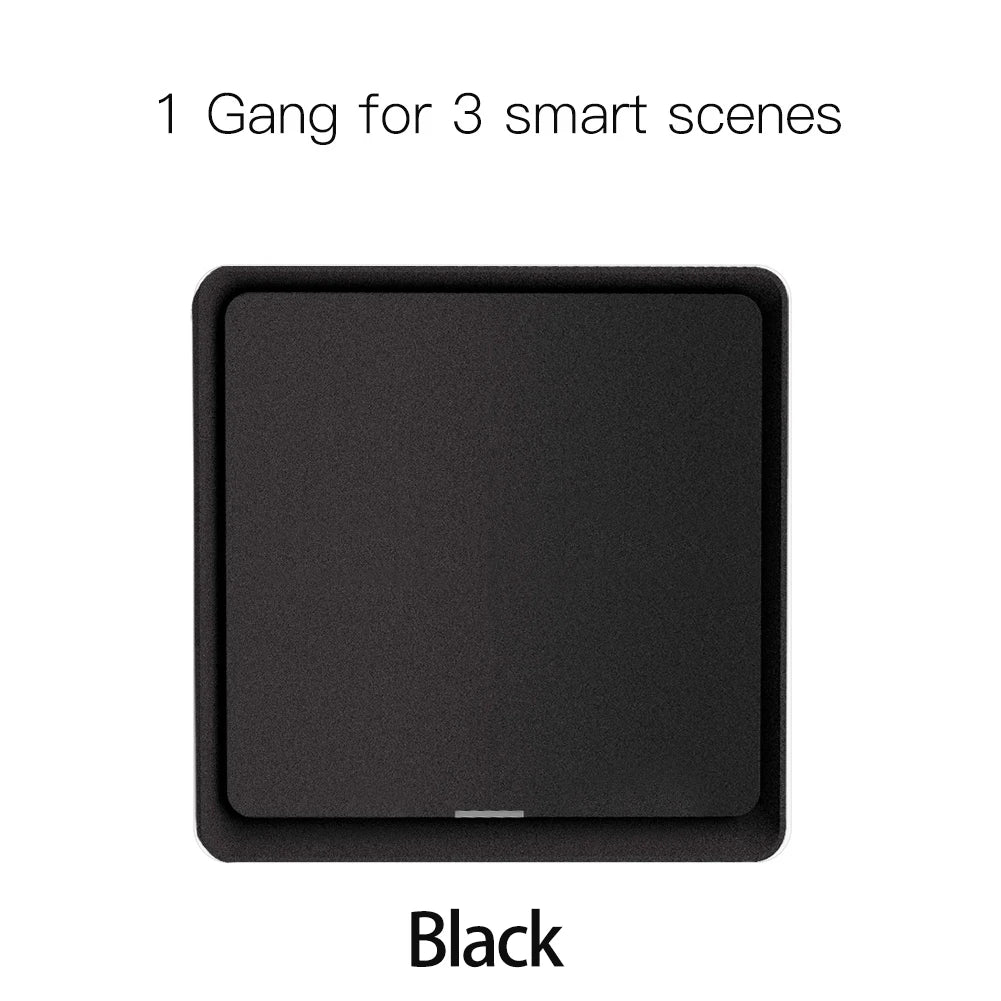 Moes ZigBee Wireless Scene Switch 12 control modes Handheld Push Button Setup Home Automation Scenario Tuya Smart Devices