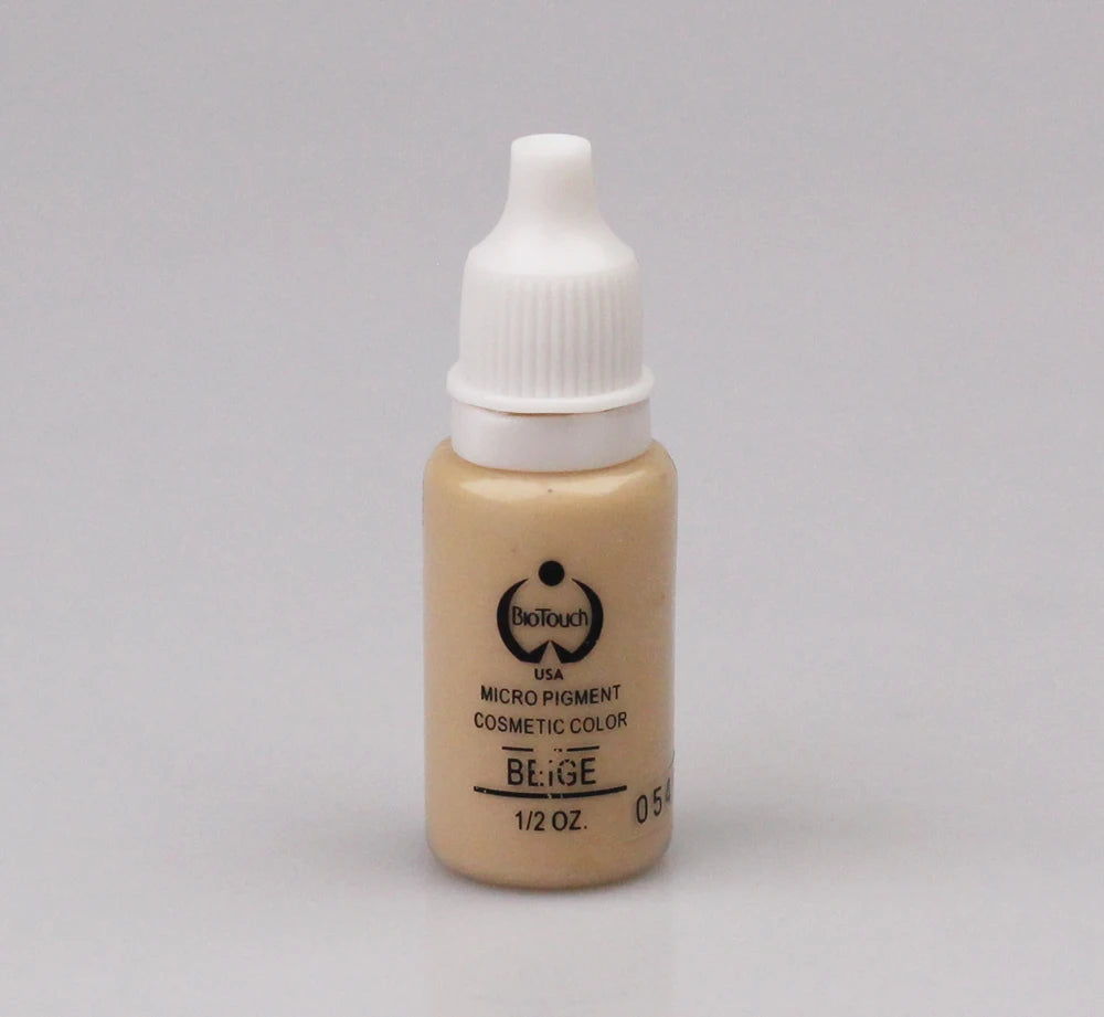 1Pcs Tattoo Ink Pigment Kit Permanent Makeup Micropigment for Eyebrow Eyeliner Lip Art Brown Black Chocolate Dark Red