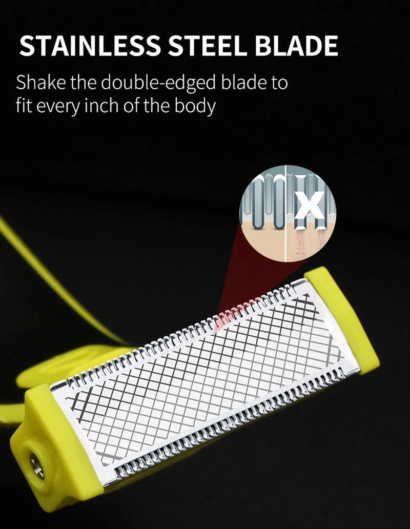 Haircut Mens Shaver Razor Sensitive Areas Shaving Machine Men Hair Removal Epilator Trimmer for Bikini Body