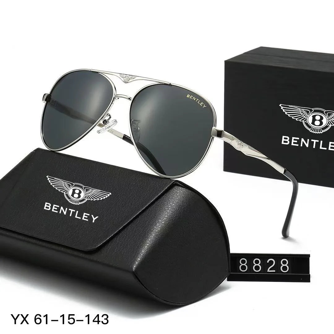 Car High End Men And Women Sunglasses Protection Goggles For Bentley Continental GT MULLINER Bentayga Flying Hurtling Spurlogo
