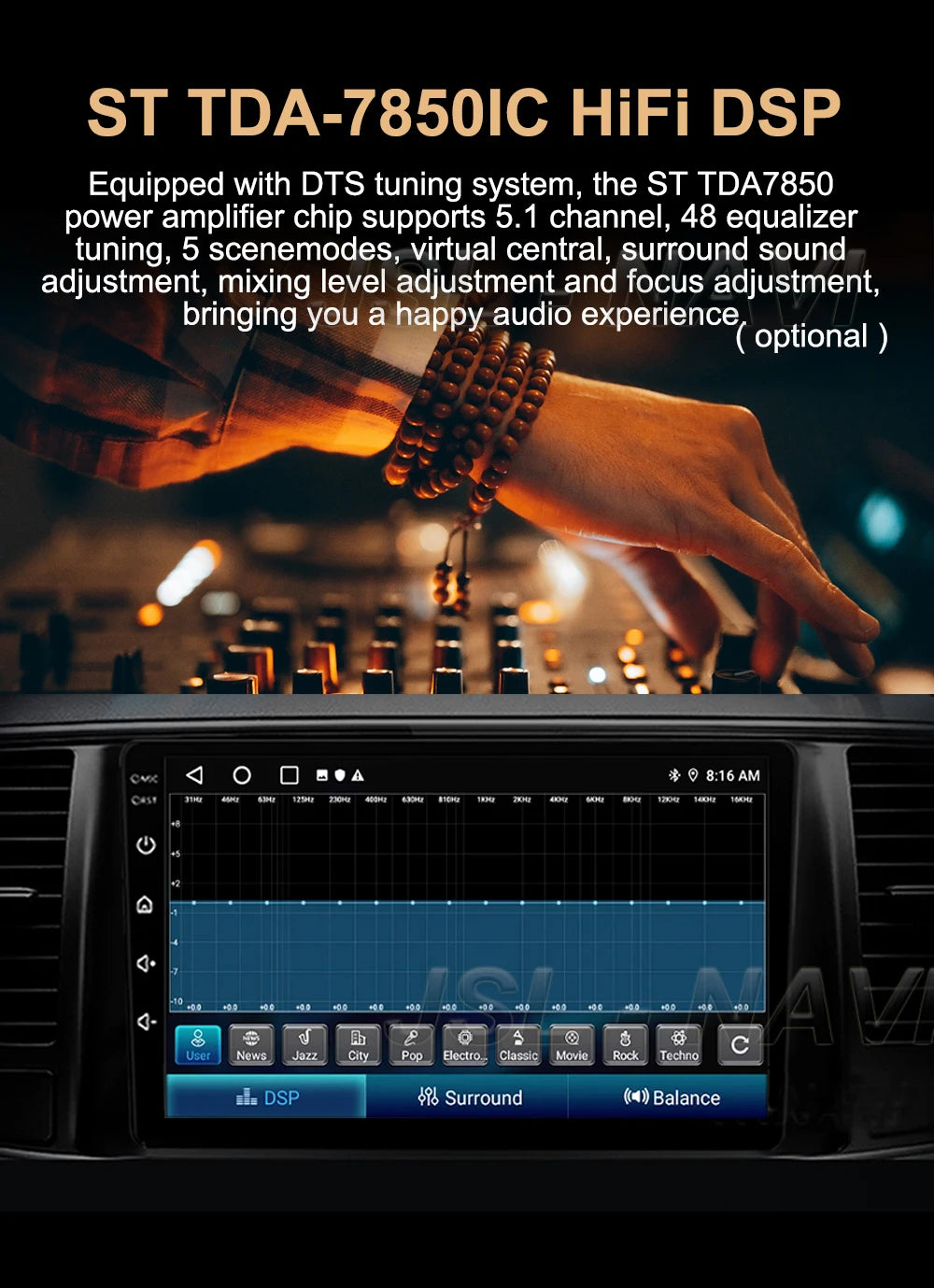 Android15 video Player Car Radio For Jeep Compass Patriot 2010 - 2016 Autoradio Stereo 2 Din GPS Navigation Carplay DSP WIFI+4G