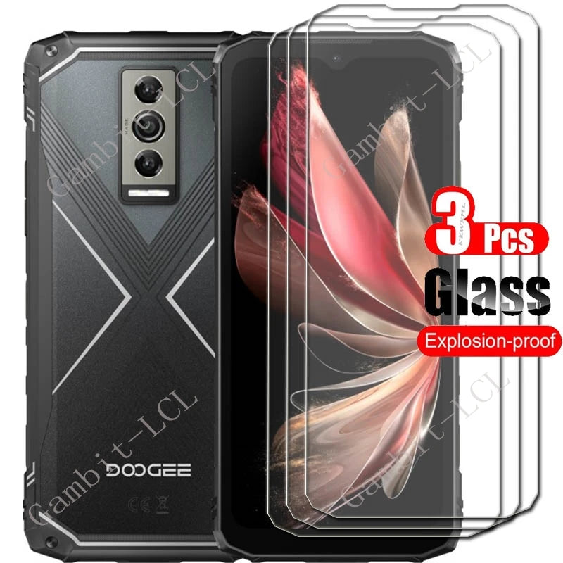 3PCS 9H Protective Tempered Glass For Doogee Blade 10 Ultra Blade10Ultra Blade10 10Ultra Max Pro Screen Protector Cover Film