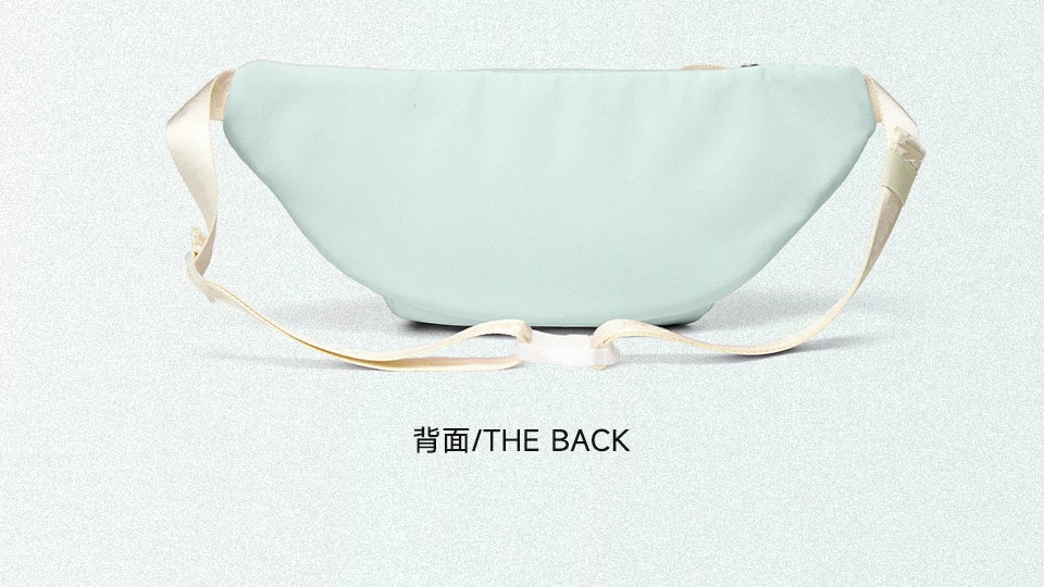 LEE Unisex Independent IPad Pocket Crossbody Bag Male Women Waterproof Sport Single Shoulder Extra Large Waist Bag Fanny Pack