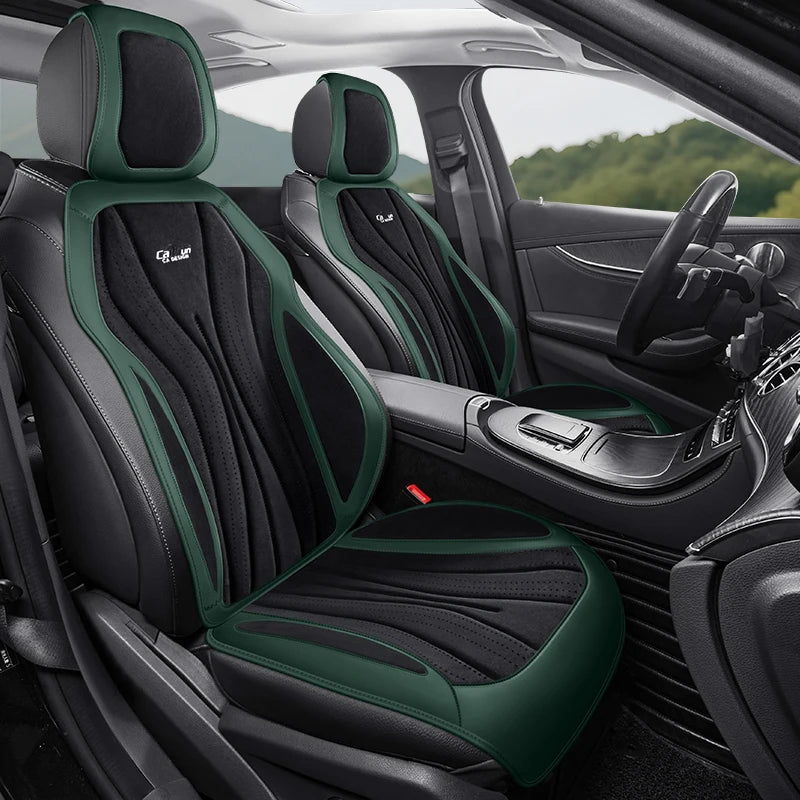 Universal Suede Car Seat Cover Cushion for AUDI All Car Models A3 Sportback A1 A4 A5 A6 A6L A7 A8 A8L Car Accessories