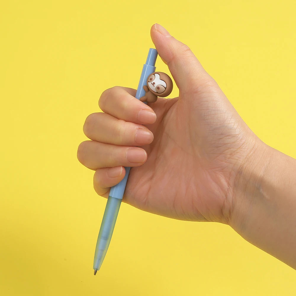 3 pcs/lot 0.5mm Mini Animals Lion Sloth Mechanical Pencils For Writing Cute Pencil Stationery School Office Supplies Gift