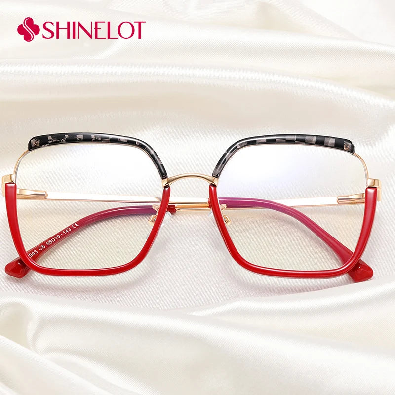 82043 Young Lady Cat Eye Eyeglasses Frame Adolescent Eyewear Eye Readig Protection Girl Glasses Graduation Delicate Gift