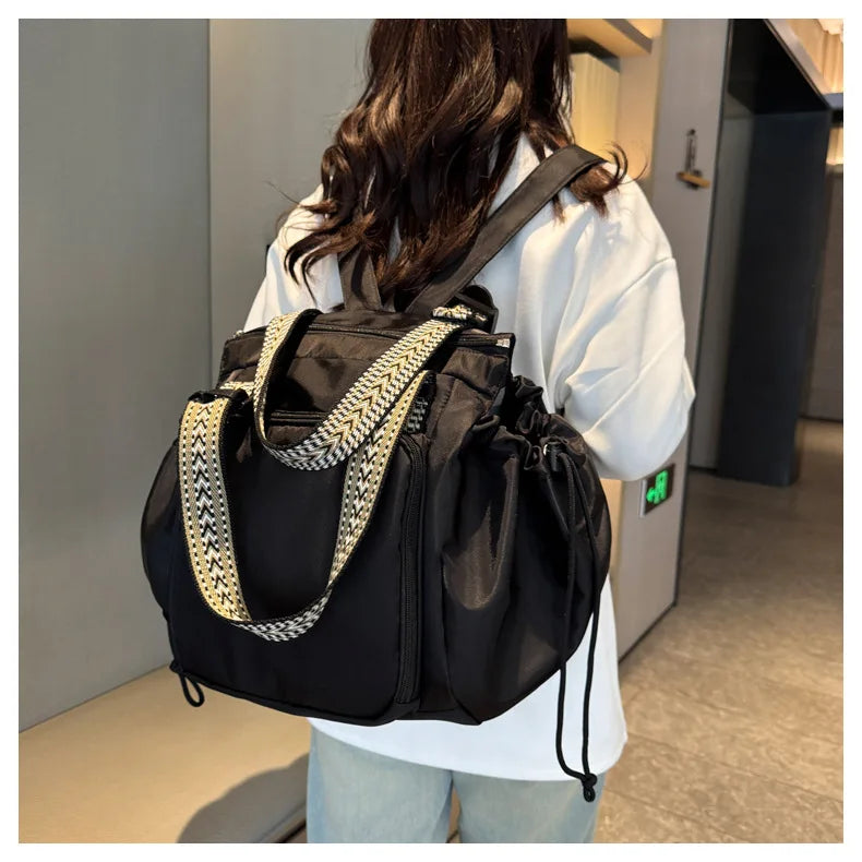3-in-1 Mommy Bag Baby Diaper Bags Multifunctional Women's Tote Backpack Travel Duffel Airport Bags Foldable Gym Bag