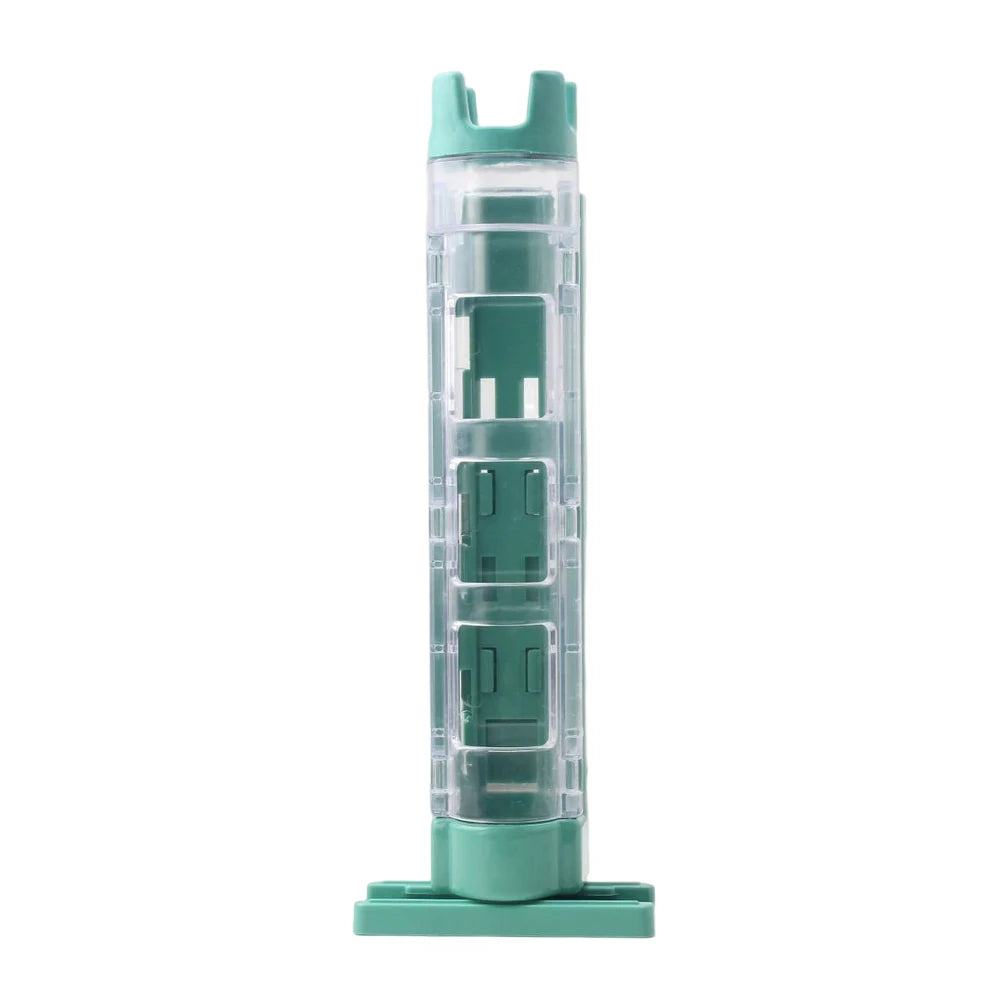 Plastic Fishing Box Pole Bracket Detachable Fishing Box Rod Display Bracket Adjustable Portable Snap Design Outdoor Accessories