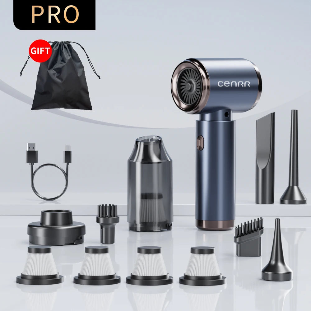 CENRR 210000PA Car Vacuum Cleaner High Suction Wireless Vacuum Cleaner Cordless Vacuum Cleaner for Car Cleaning Machine