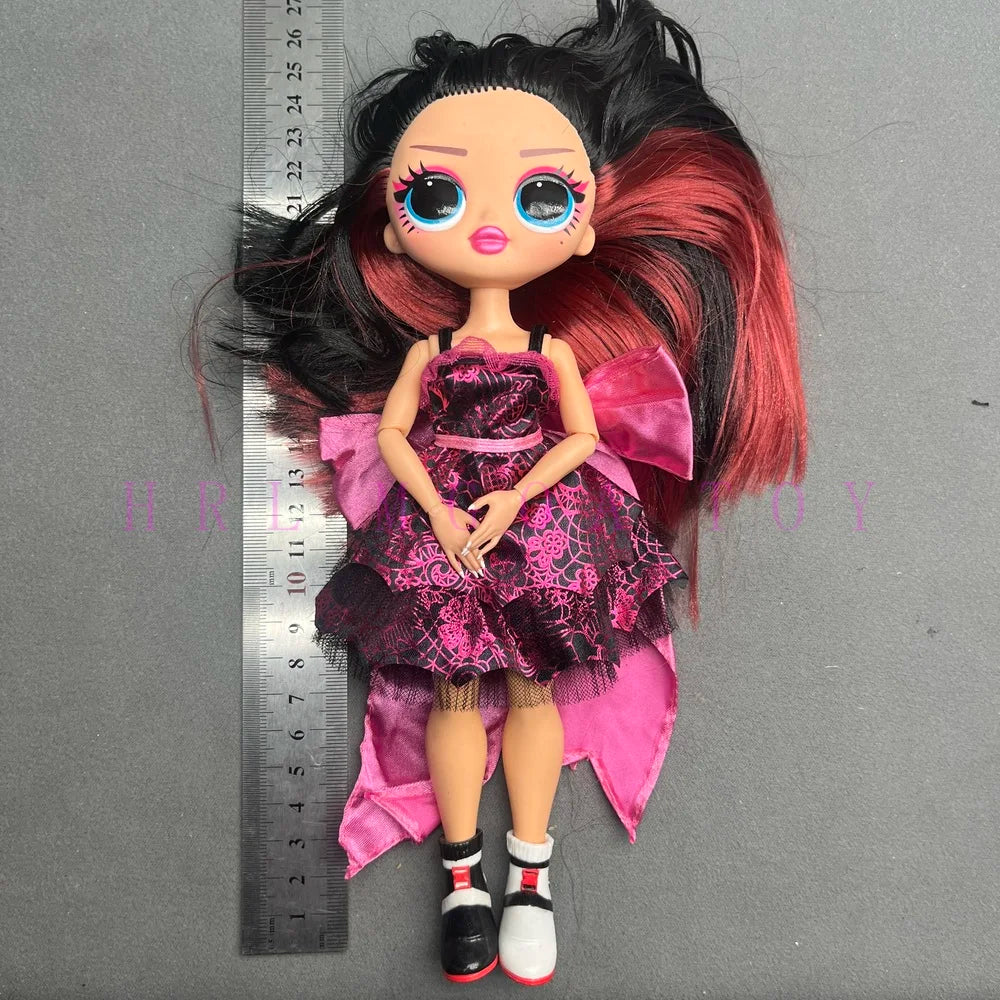 Original 24cm OMG multi-style big sister fashion dressup girl DIY holiday gift doll toy