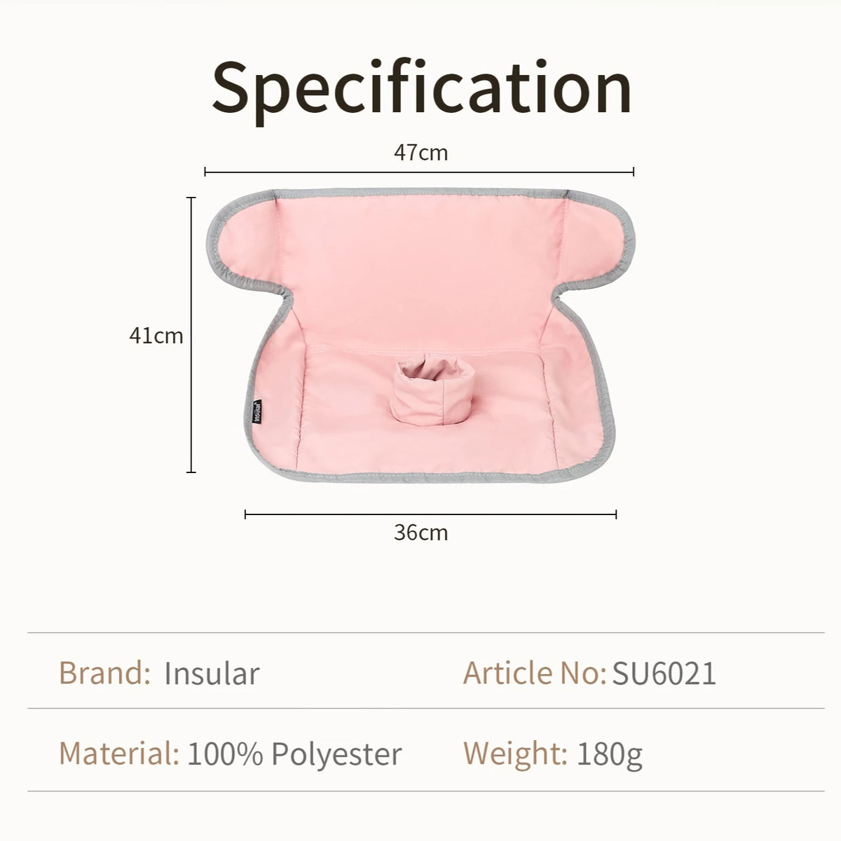 Safety Non-Slip Seat Protective Mat 3Layer Waterproof Stroller Cushion Skin-friendly Child Car Seat Multi-functional Diaper Pad