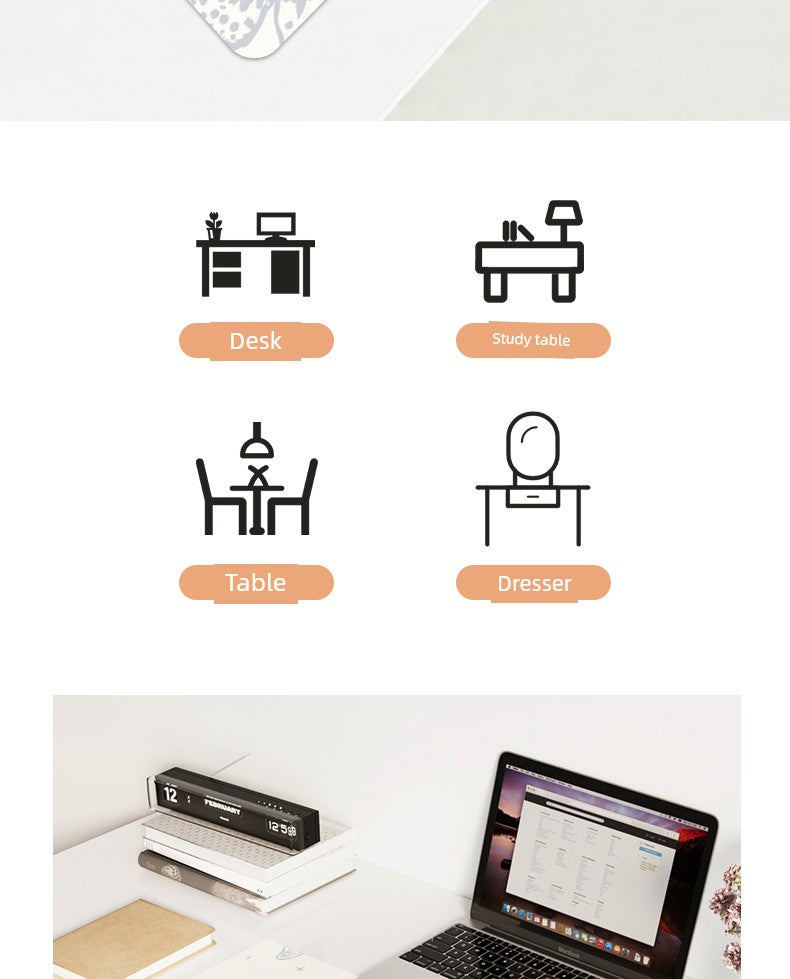 Cut Out Butterfly Mouse Pad Oversized Girl Good-looking Office Desk Mat Computer Keyboard Mat Classy Mouse Pad