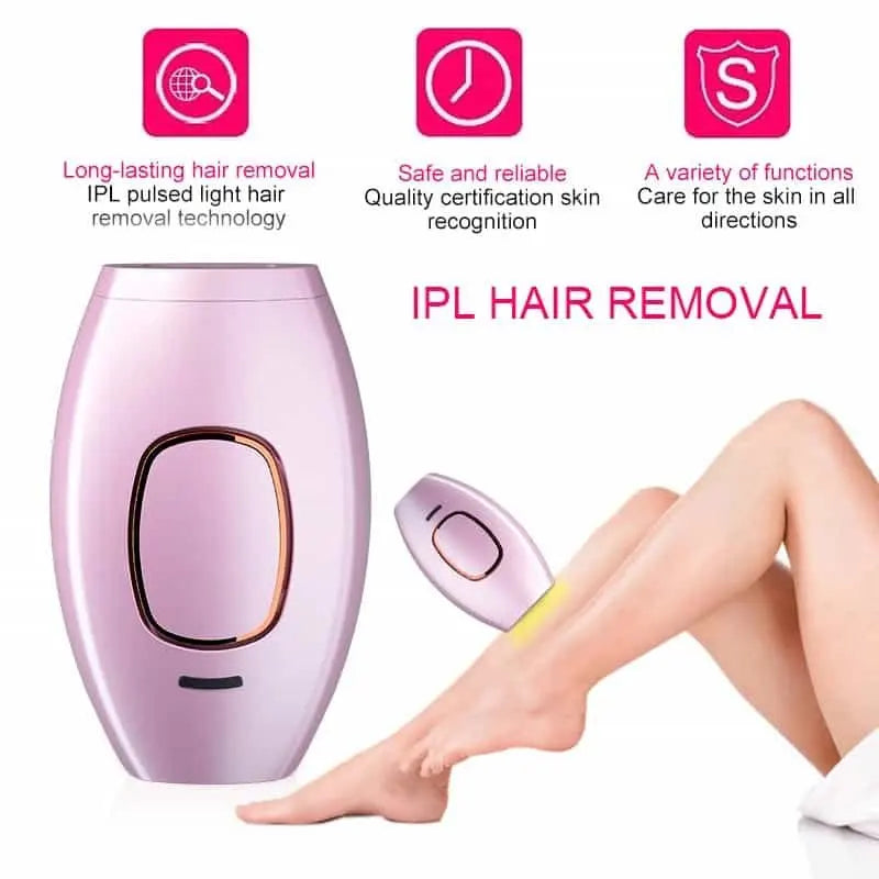 10  Beauty Care IPL Hair Removal Device 990000 Flashes Painless Permanent for Women Face Body Bikini LED Display Home Use