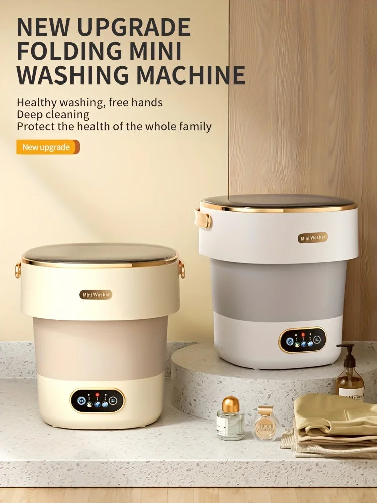 Portable Small Washing Dryer Machine Collapsible Washer Apartment Travel Socks Underwear Panties Washing Machine