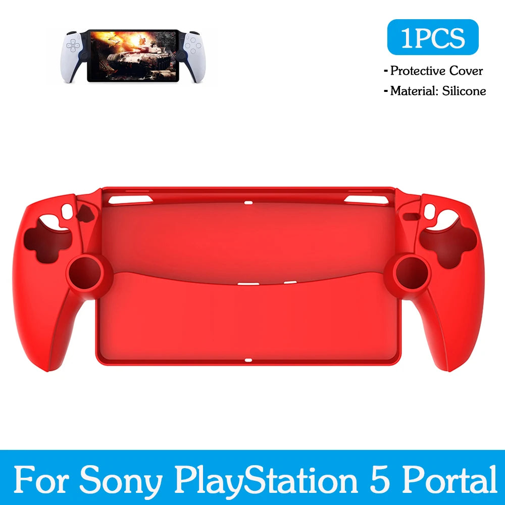 Transparent Protective Shell Case for PS5 Portal Sleeve Skin Anti-Scratch Handheld Game Console Cover for PlayStation 5 Portal
