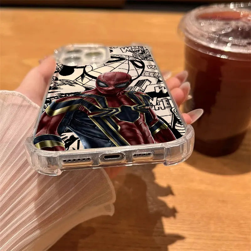 Hot Movie SpiderS ManS Phone Case For Motorola Moto Edge G G77 G86 G06 G56 70 60 50 G24 E15 Pro Neo Fusion Stylus Power 5G