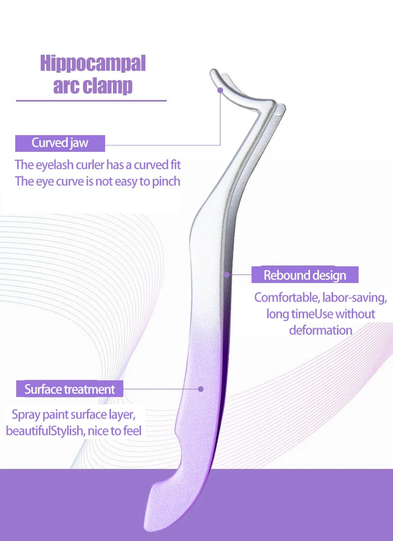 Color Eyelash Comb Tweezers Carbon Steel Professional Pincet Lashes Extension Tweezers False Eyelashes Applicator Makeup Tools