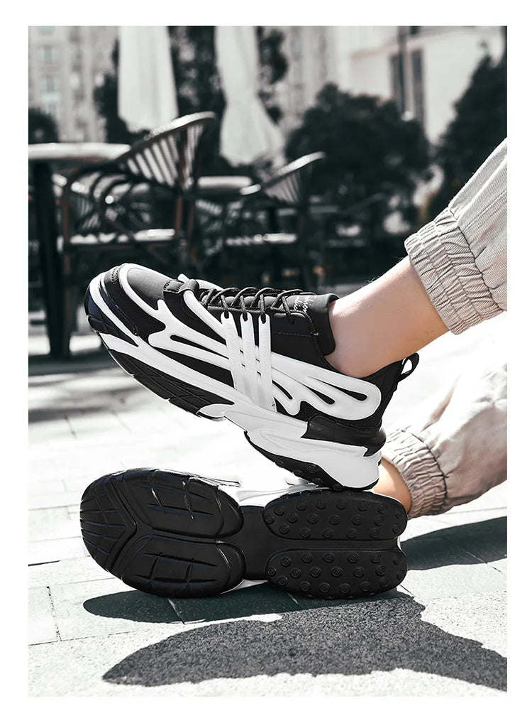 2025 new men's casual shoes,walking shoes,sneakers strolling shoe Casual Soft Sole Durable unisex shock-absorbing soft-soled