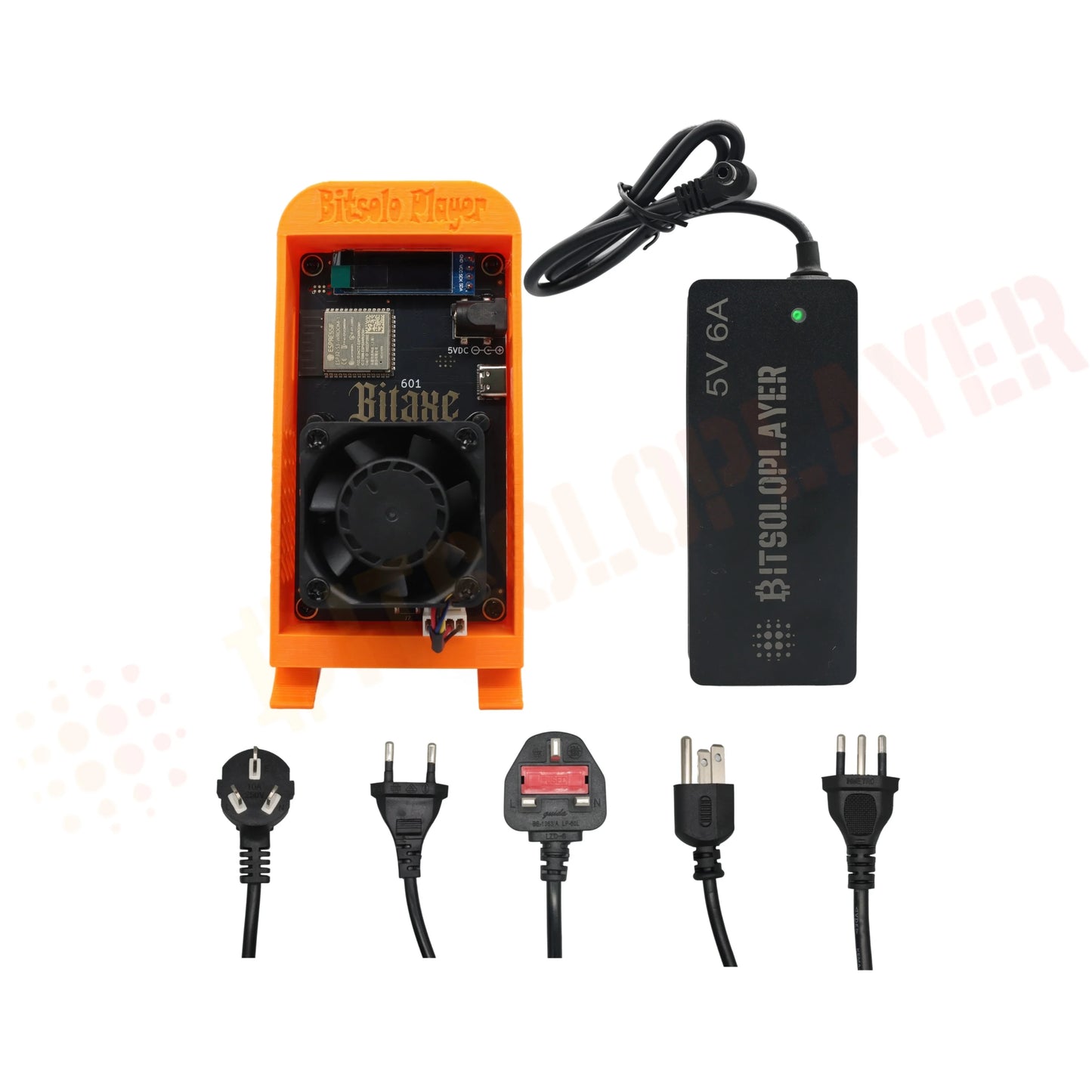 bitcoin miner Bitaxe gamma 601 1.2th/s 18w BM1370 ASIC BTC miner Lottery Miner home miner With power adapter