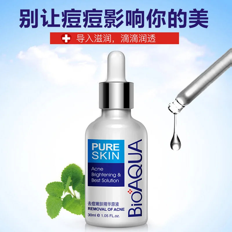 BIOAQUA Firming Skin Care Set Essence Firming Oil Control Refreshing Facial Cleanser Serum Face Care  Cream Set Skin Care