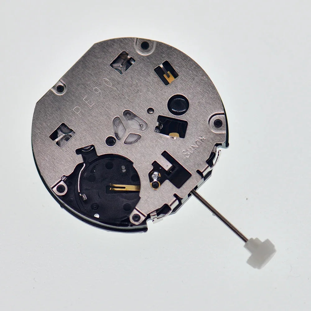 PE903 Quartz Movement Sunon PE90 Movement Watch Repair Parts Three Hands with 3 Eyes Date Small Chronograph Second Minute 24Hour