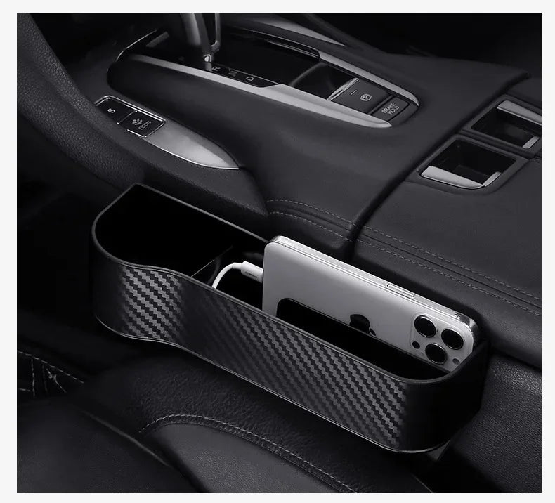 Car Seat Organizer Crevice Storage Box Car Organizer Gap Slit Filler Holder For Wallet Phone Slit Pocket Auto Car Accessories