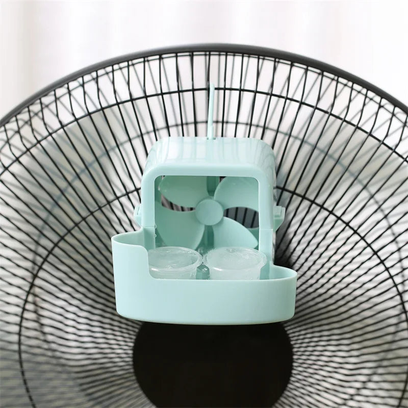 Household Cooling Box Cooler Tool for Summer Electric Fans, Portable Storage Accessory for Hanging Fans & Floor Fans