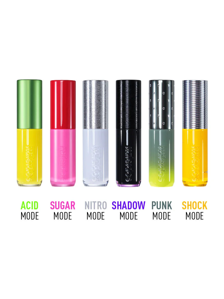 Kaleidos Lip Gloss Mirror Matte Glitter Gothic Lip Glaze Moist Shimmer Nude Punk Dark Lipstick High Colors Lasting Lip Makeup