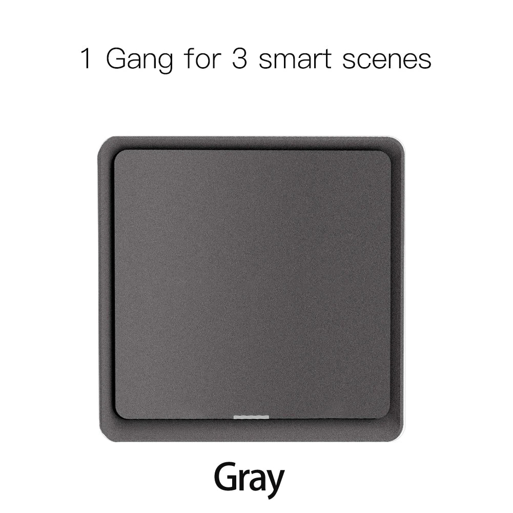 Moes ZigBee Wireless Scene Switch 12 control modes Handheld Push Button Setup Home Automation Scenario Tuya Smart Devices