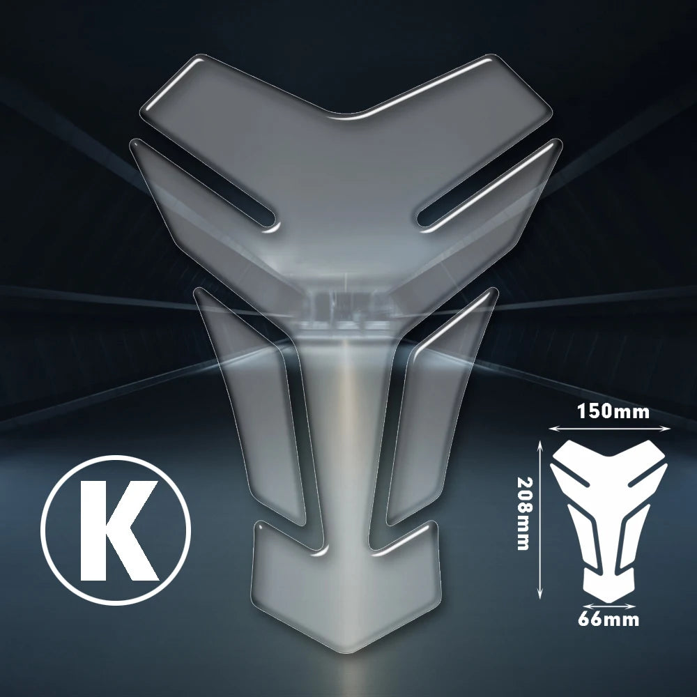 Transparent Motorcycle Tank Pad Protection Universal for Kawasaki Honda Yamaha Suzuki Aprilia Benelli Motorbike Stickers