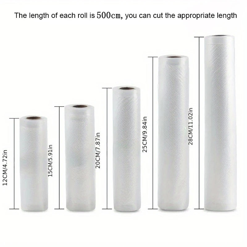 Vacuum Bags for Food Vacuum Packer Food Fresh Keeping Bags 500cm Rolls/Lot Bags Thicker Kitchen Vacuum Sealing Bags