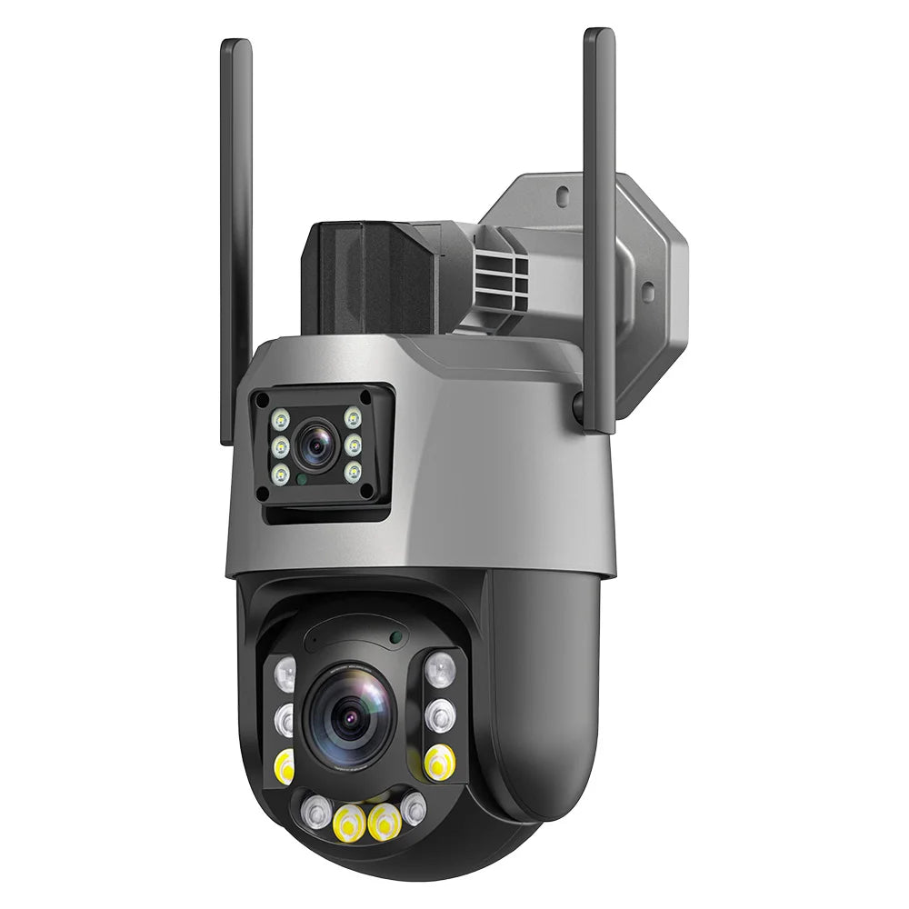 Securexpert 8MP 50X Zoom PTZ Camera WiFi Dual Lens 4K 20X Outdoor Surveillance 120m Ultra Long IR Vision ONVIF Security Camera