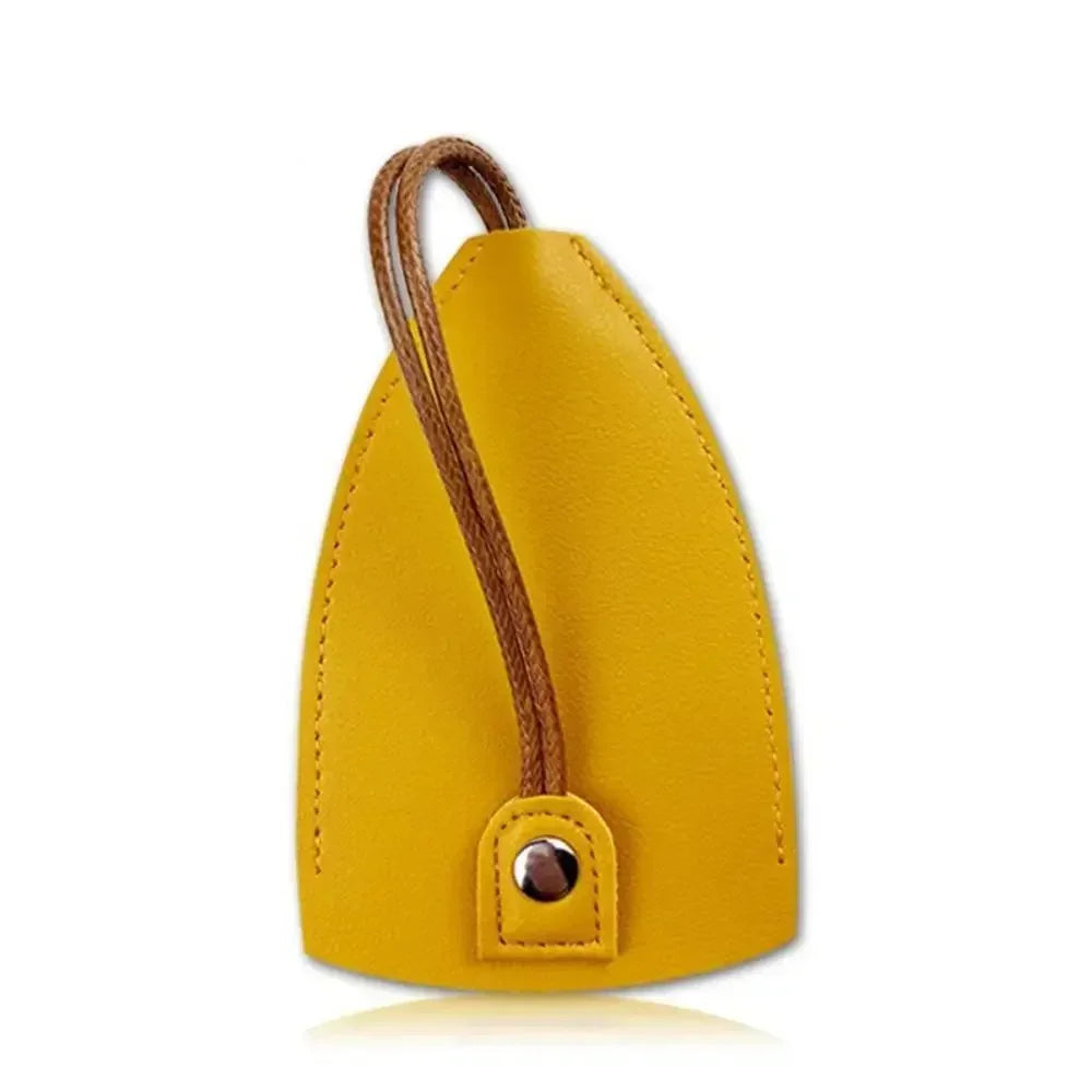 Creative PU Leather Pull Out Cute Large Capacity Car Key Case Car Keychain Stylish PU Leather Key Wallets for Protecting Key