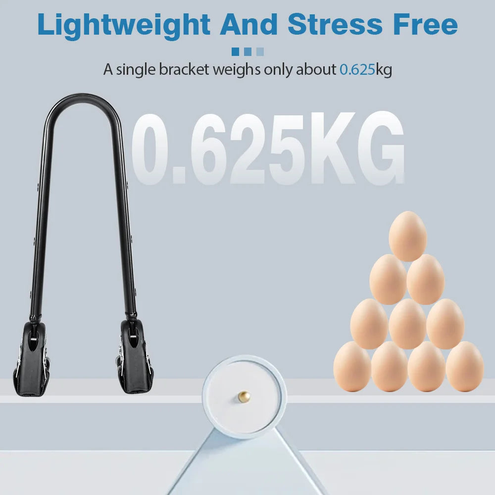 NEWBOLER Waterproof Bicycle Front Fork Bag Portable Bike Bag Bikepacking Luggage Bag Bicycle Rear Shelf Bicycle Luggage Carrier